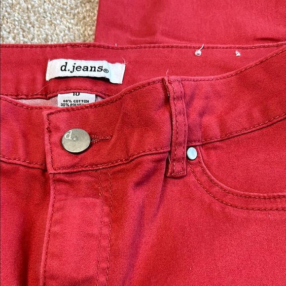 D. Jeans Women's Red Jeans - Picture 4 of 4
